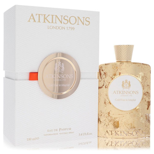 Atkinsons Gold Fair In Mayfair Eau De Parfum Spray (Unisex) by Atkinsons 100 ml