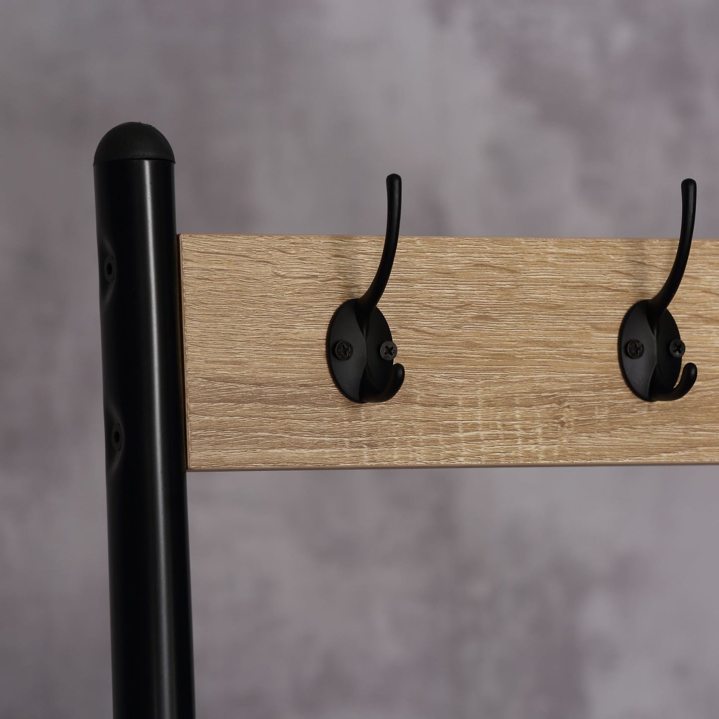 Coat Rack with Shoe Bench
