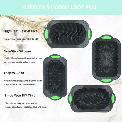 Silicone Loaf & Baking Tray – Non-Stick Bread, Cake & Meatloaf Mould