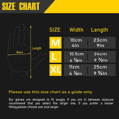 6/12 Pairs Heavy-Duty Nitrile Coated Work Gloves – Non-Slip Gardening & Construction Gloves