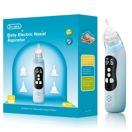 Electric Baby Nasal Aspirator – Adjustable Suction Nose Cleaner