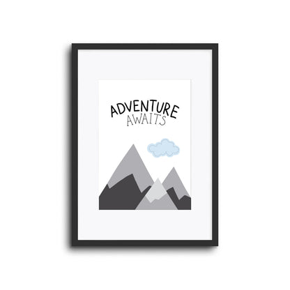 Wall Print |  Adventure Awaits