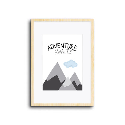 Wall Print |  Adventure Awaits