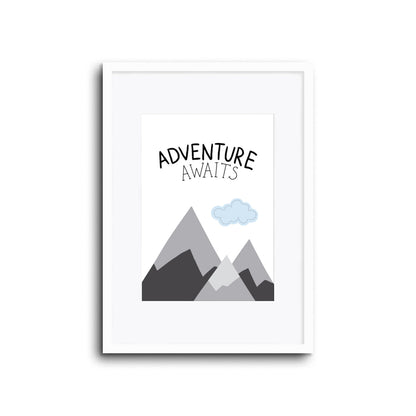 Wall Print |  Adventure Awaits