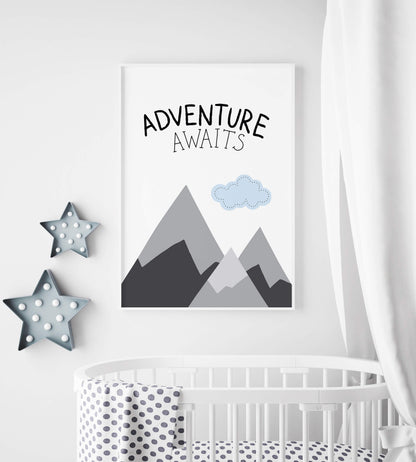 Wall Print |  Adventure Awaits