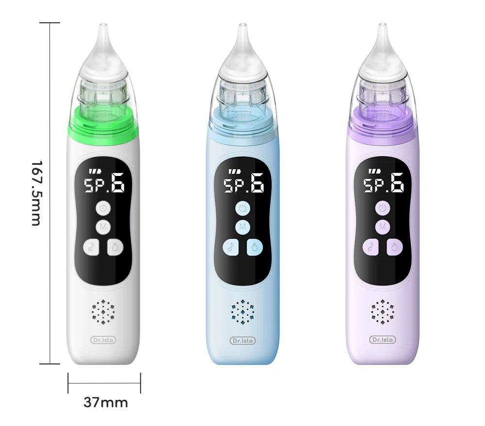 Electric Baby Nasal Aspirator – Adjustable Suction Nose Cleaner