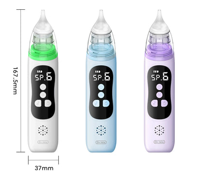 Electric Baby Nasal Aspirator – Adjustable Suction Nose Cleaner