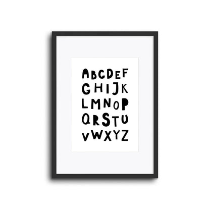 Wall Print |  Alphabet