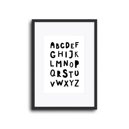 Wall Print |  Alphabet