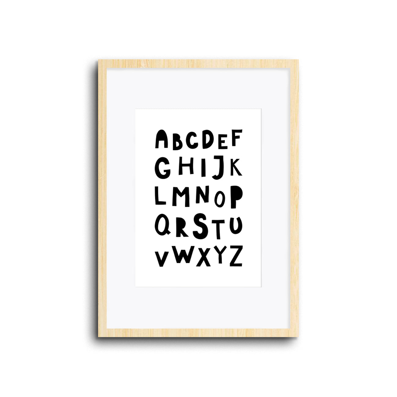 Wall Print |  Alphabet