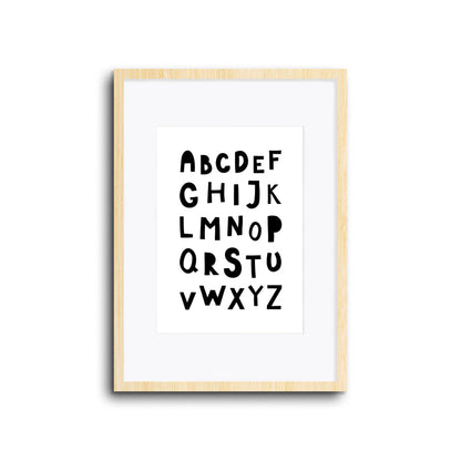 Wall Print |  Alphabet