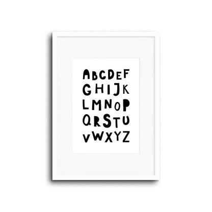 Wall Print |  Alphabet