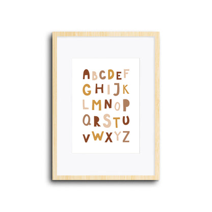 Wall Print |  Alphabet