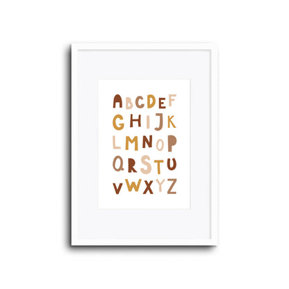 Wall Print |  Alphabet
