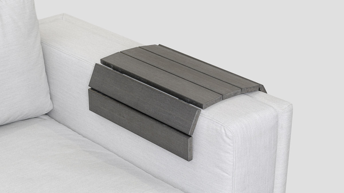 POLYWOOD SLAT TRAY - GREY
