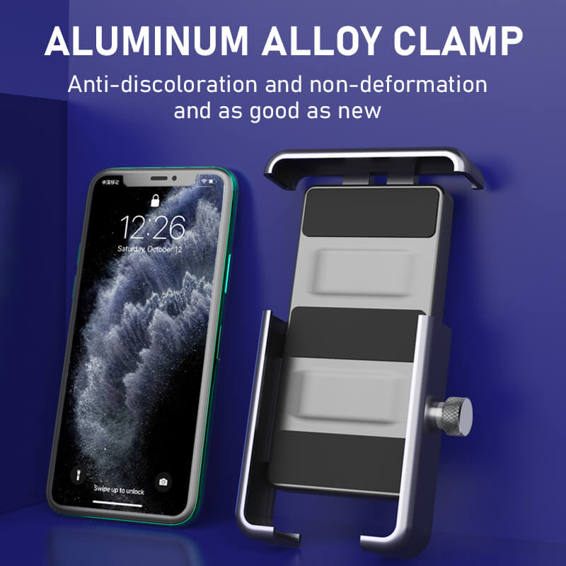 Aluminum Alloy Bike / Motorcycle Phone Holder ( Phone Mount )