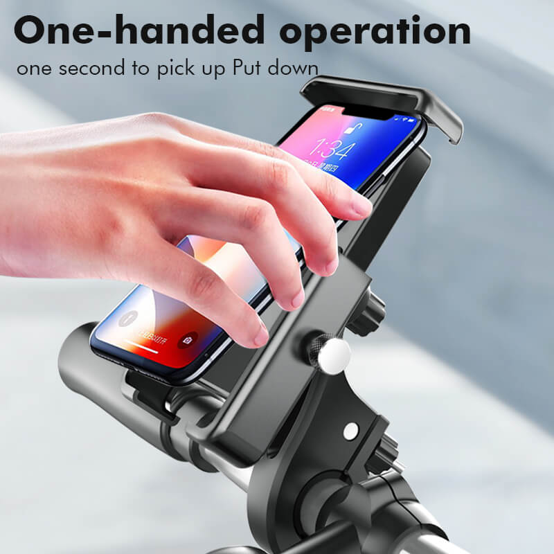 Aluminum Alloy Bike / Motorcycle Phone Holder ( Phone Mount )