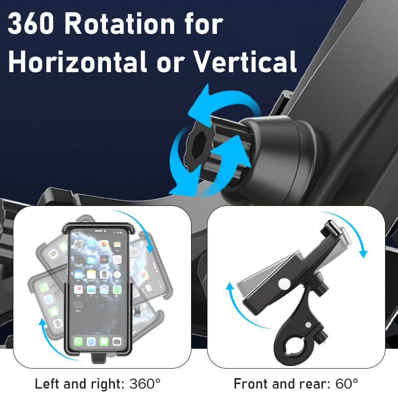 Aluminum Alloy Bike / Motorcycle Phone Holder ( Phone Mount )