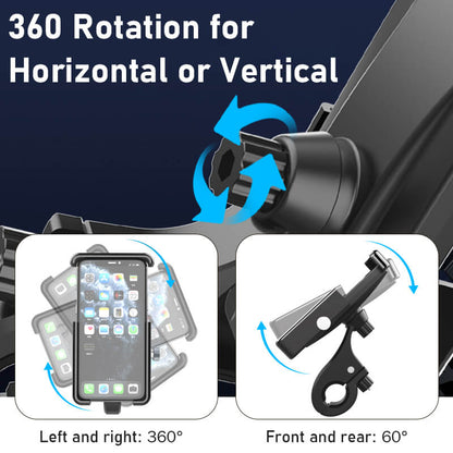 Aluminum Alloy Bike / Motorcycle Phone Holder ( Phone Mount )