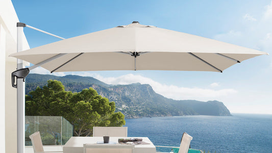ASPEN CANTILEVER UMBRELLA - ECRU 3M
