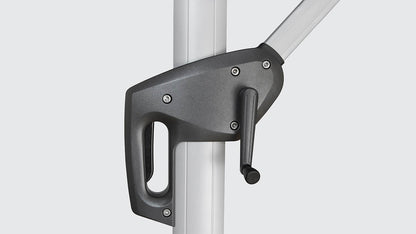 ASPEN CANTILEVER UMBRELLA - CHARCOAL GREY - 2.5M / 3M