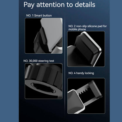 Automatic Clamping Car Phone Holder | Car Phone Mount