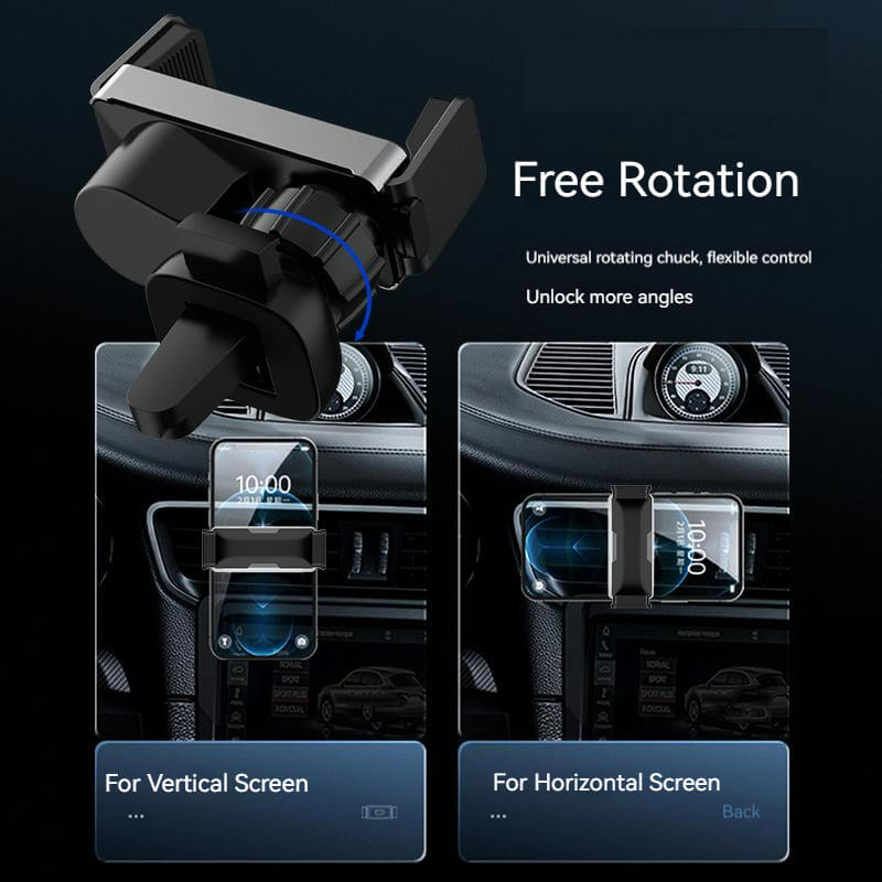 Automatic Clamping Car Phone Holder | Car Phone Mount