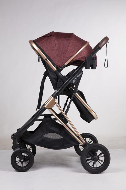 Arête Stridex 3-in-1 Travel System — Red