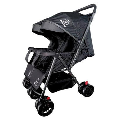 Black 2-Way Folding Compact Double