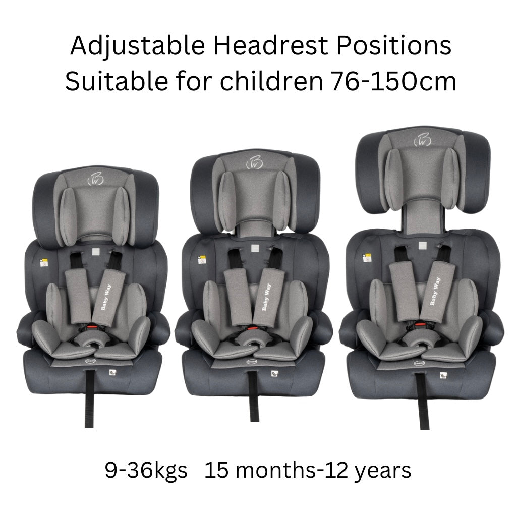 SafeMax i-Size Convertible Booster Car Seat with ISOFIX