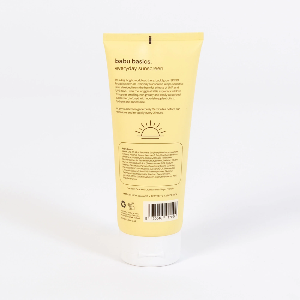 Babu - Everyday Sunscreen for Babies & Everyone