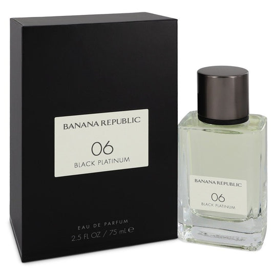 Banana Republic 06 Black Platinum Eau De Parfum Spray (Unisex) by Banana Republic 75 ml
