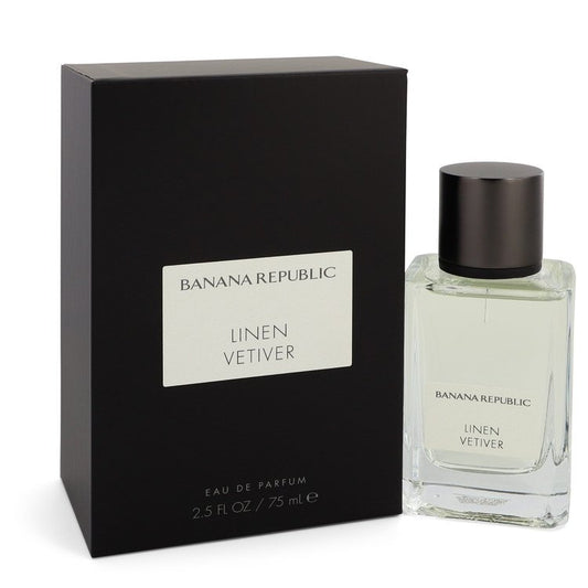 Banana Republic Linen Vetiver Eau De Parfum Spray (Unisex) by Banana Republic 75 ml