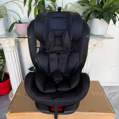 Arête Orbit 360° Rotational Car Seat — Black
