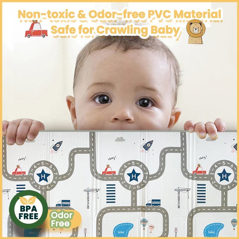 Preorder - Foldable Baby Play & Crawling Mat – Padded and Waterproof