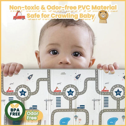 Preorder - Foldable Baby Play & Crawling Mat – Padded and Waterproof