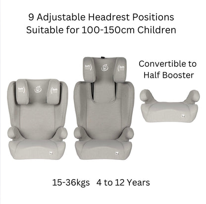 Elite Extend i-Size R129 Booster Car Seat with ISOFIX and Cup Holder