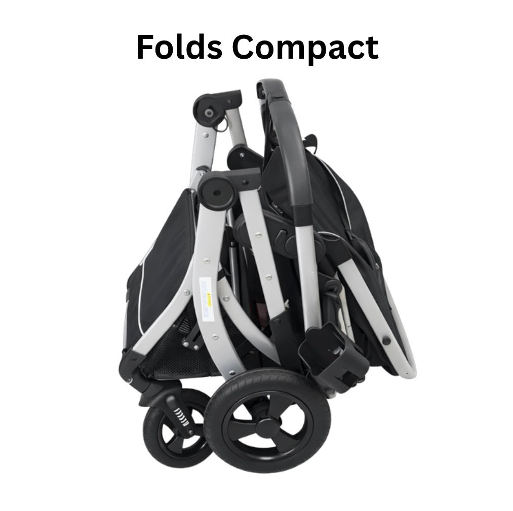 Preorder - Legacy 4 in 1 Travel System Bundle - Stroller + Bassinet + Capsule + Isofix Base + All-rider 360 Rotating Car Seat