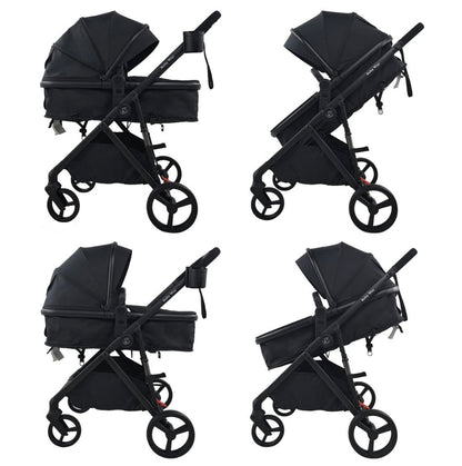 Preorder - 4in1 Crown Z Premium Stroller + Bassinet + Cloud i-Size Capsule Car Seat + Isofix Base with Leg Support Travel System