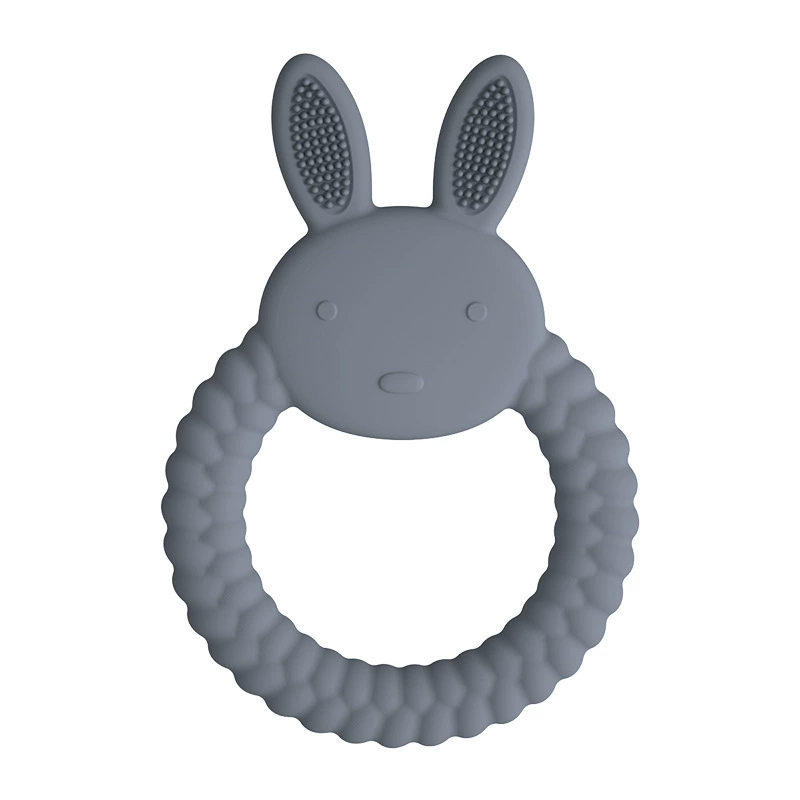 Bunny Silicone Teether – Soft, Safe & Adorable