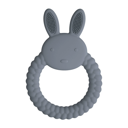 Bunny Silicone Teether – Soft, Safe & Adorable