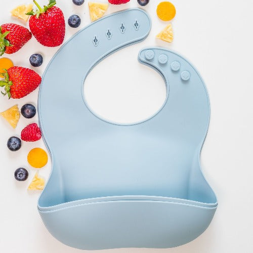 Sleepytot - Silicone Baby Bib - 2 Pack