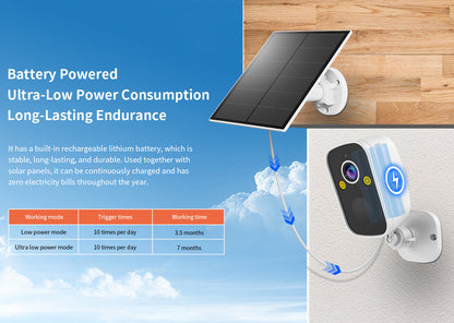 Vstarcam 4G Security Camera Solar Powered