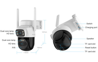 Solar 4G Security Camera Outdoor - salelink.co.nz