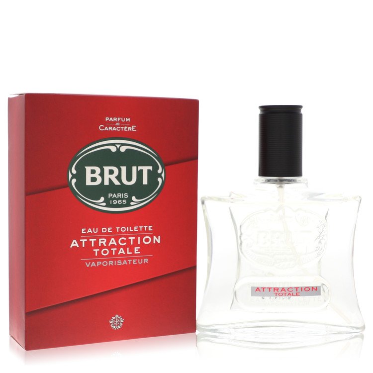 Brut Attraction Totale Eau De Toilette Spray by Faberge 100 ml