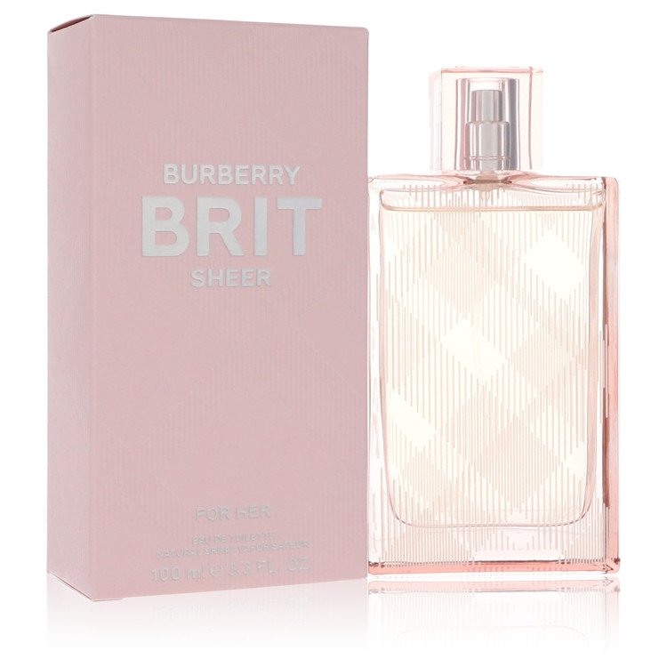 Burberry Brit Sheer Eau De Toilette Spray by Burberry 100 ml
