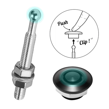 Car Hood Pin Lock Clip Kit