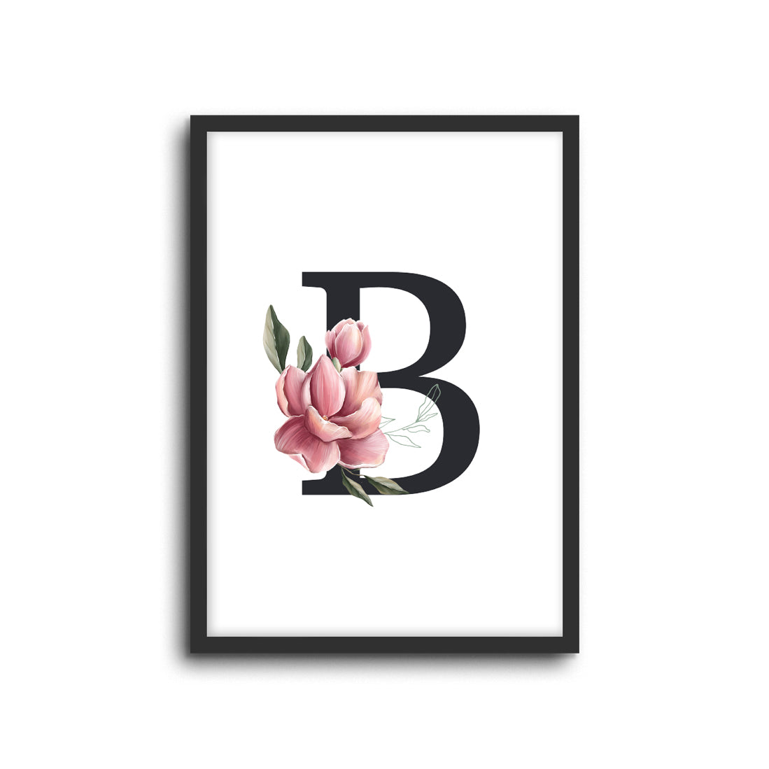 Wall Print |  Magnolia Initials