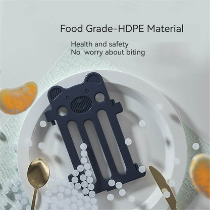 Baby Playpen 18+2 Panels (Little Bear & Bee)-Blue / White