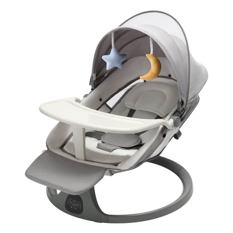 Built-in Footrest Electric Baby Swing NZ with Dinner Table – The Ultimate Comfort for Your Newborn
